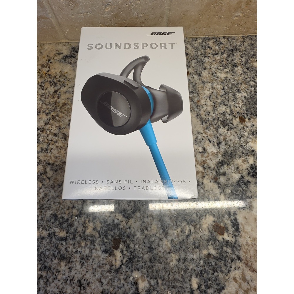 Bose SoundSport Wireless, Bluetooth In Ear Headphones, aqua
